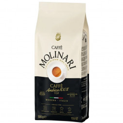УЦЕНКА Кофе в зернах Molinari 100% Arabica 500г