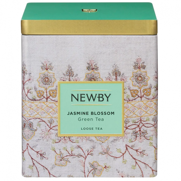 Уценка Чай Newby Цветок жасмина, банка, 125г