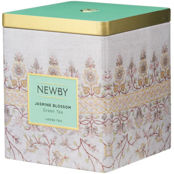 Уценка Чай Newby Цветок жасмина, банка, 125г